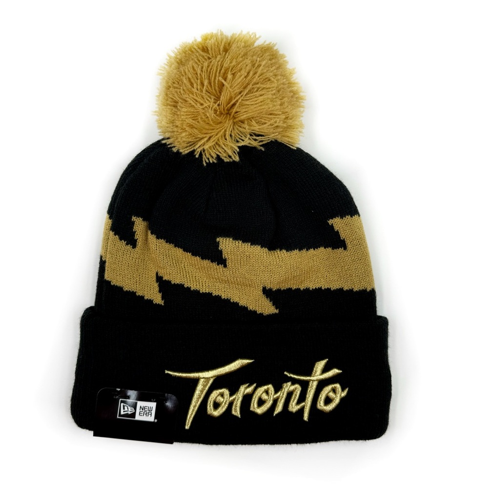 New Era Toronto Raptors Beanie Mens Womens NBA Knit Winter Hat City Edition Gift